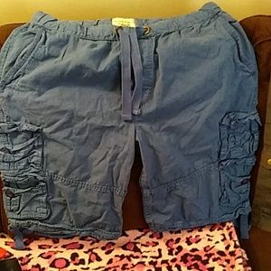 Cargo blue shorts